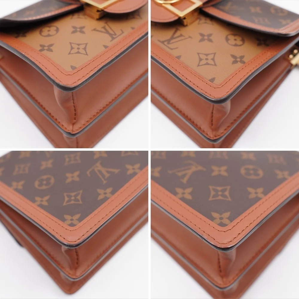 CF13 💟 Louis Vuitton Reverse Monogram Dauphine MM - Picture 8 of 15